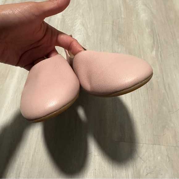 Everlane The Day Glove Limited Edition Pale Pink Round Toe Leather Flats… - Picture 6 of 7
